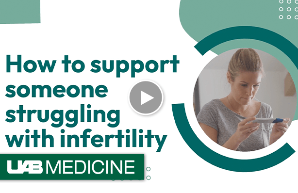 How to support someone struggling with infertility