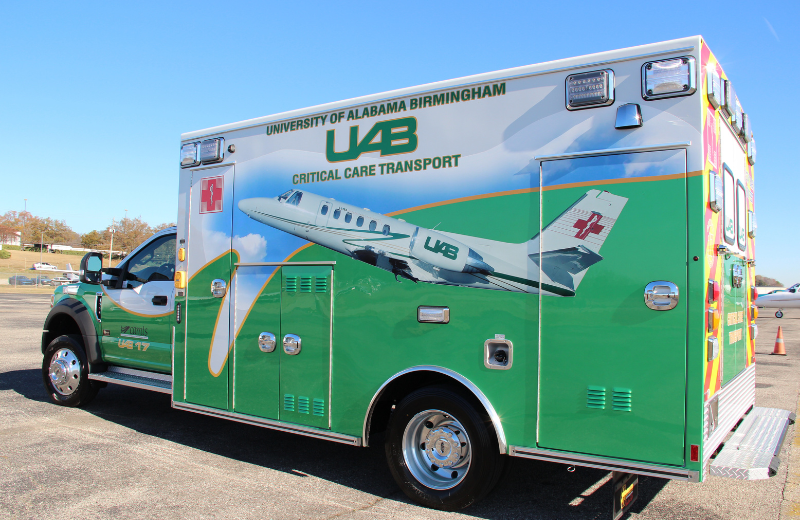 UAB Critical Care Transport adds fifth ambulance, celebrates 40 years