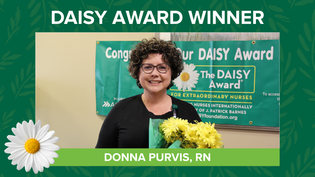 DAISY Award winner: Donna Purvis, RN