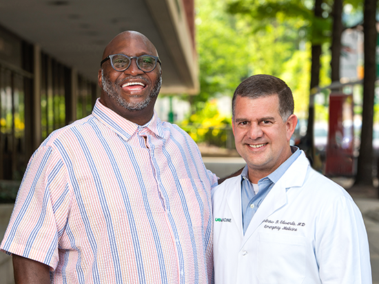Floyd Lawson and Andrew Edwards, M.D.