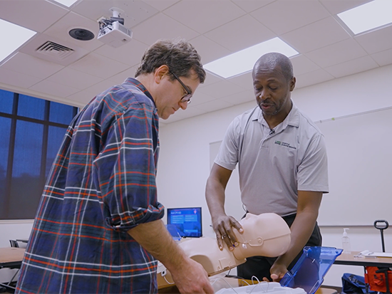 UAB experts trained in CPR and AED use